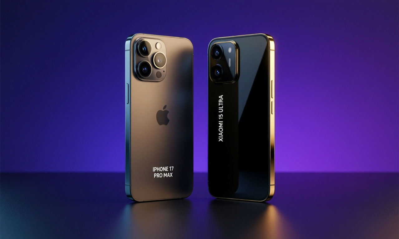  iPhone 17 Pro Max и Xiaomi 15 Ultra